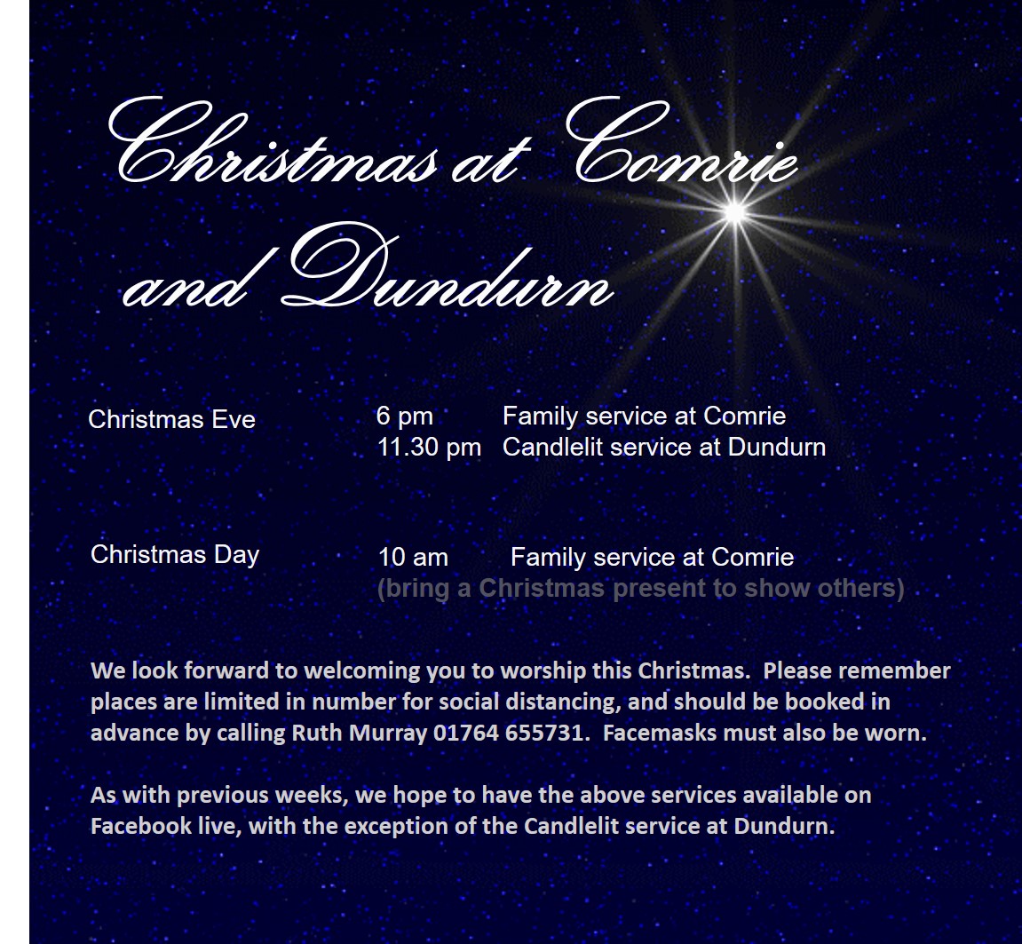 Christmas at Comrie and Dundurn